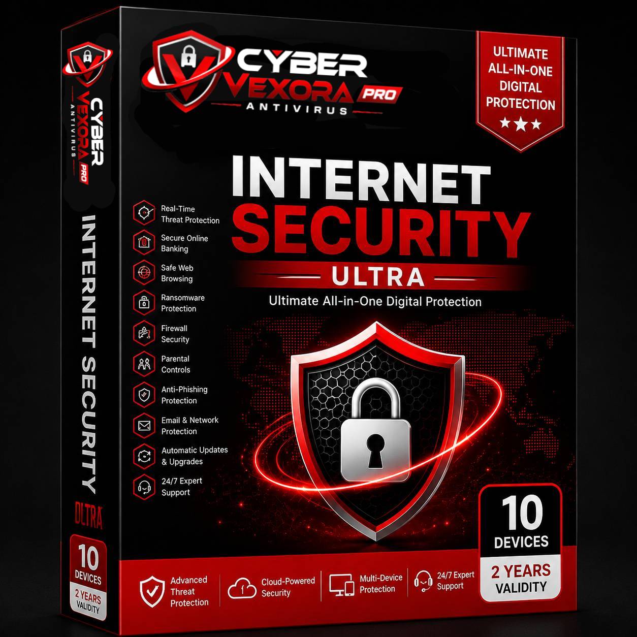 Cyber Vexora Pro Internet Security Plus (3Devices / 1 Year) - Image 3